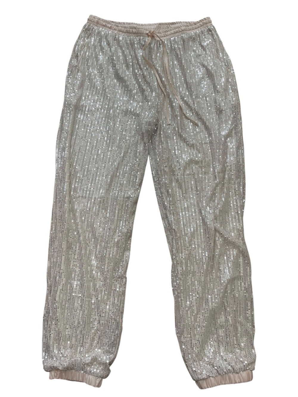 Main Strip Women's High-Waist Straight-Leg Trousers Size Large - Picture 5 of 14